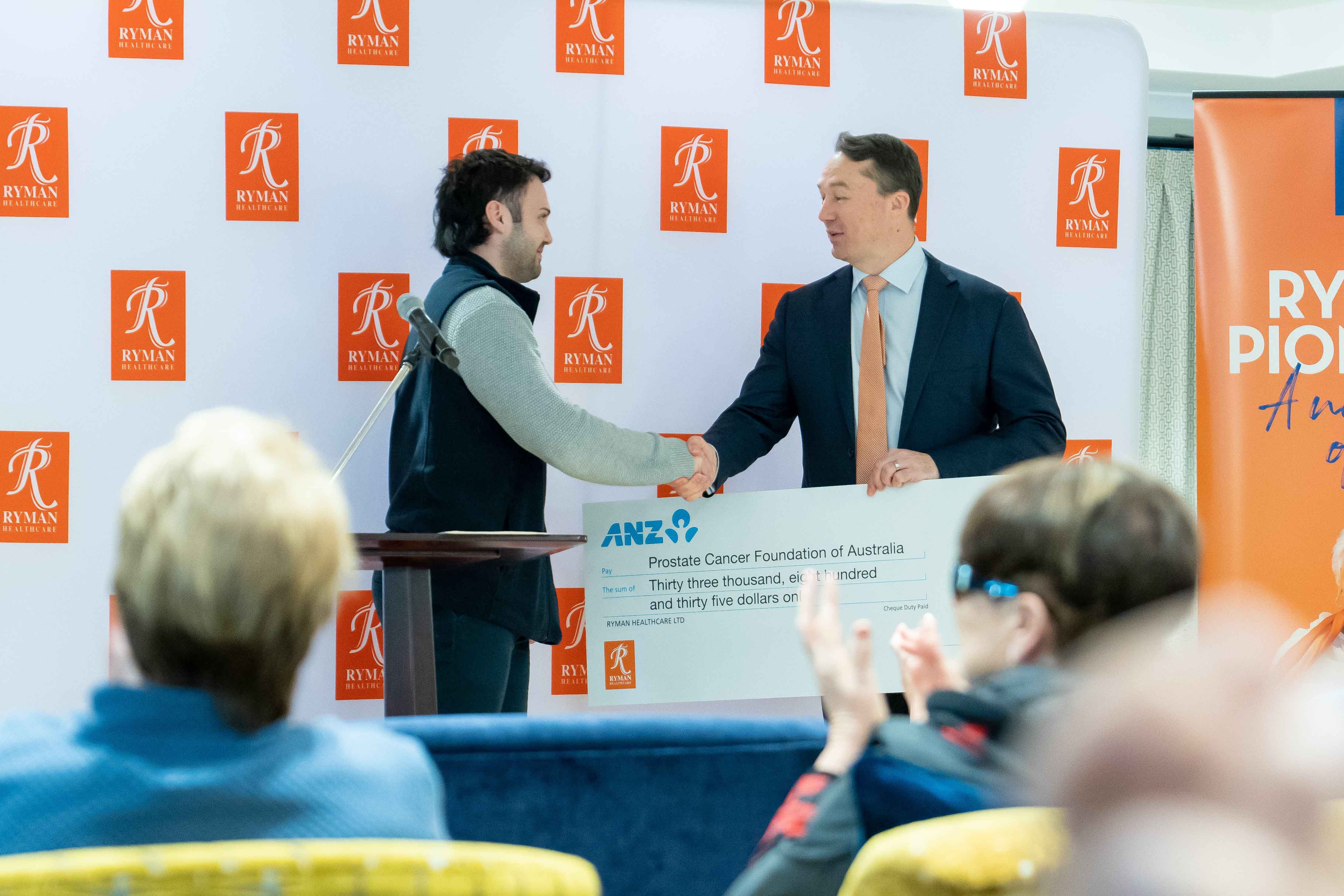 Ryman raises 34,000 for Prostate Cancer Foundation